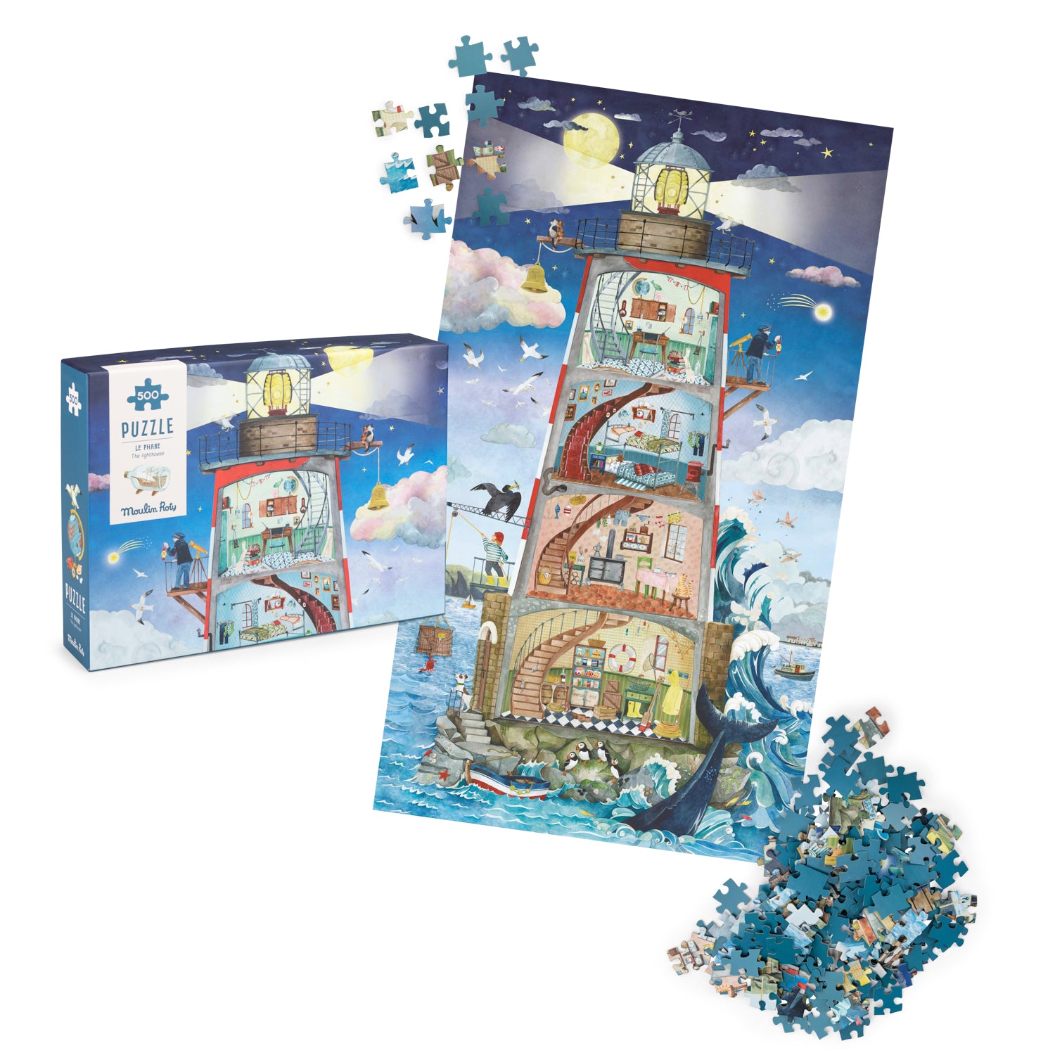 Moulin Roty The Lighthouse Jigsaw
