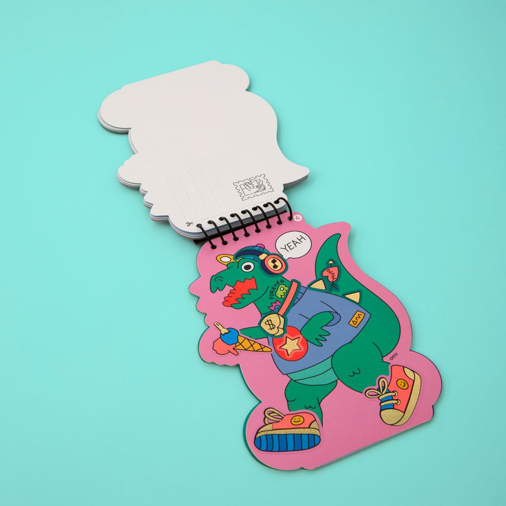 OMY Dino Activity Sticker Book
