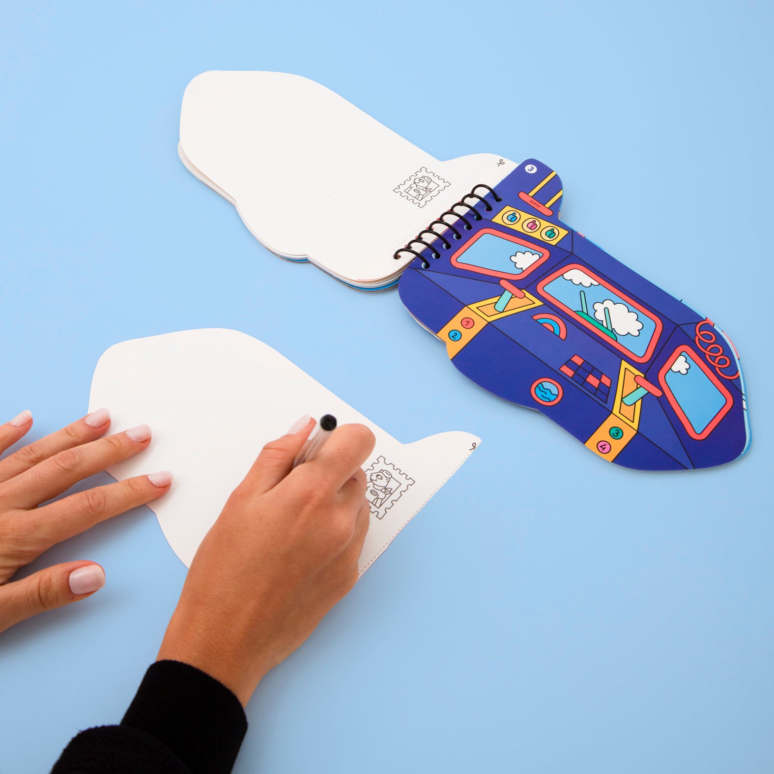 Omy Sticker Activity Book - Vroom