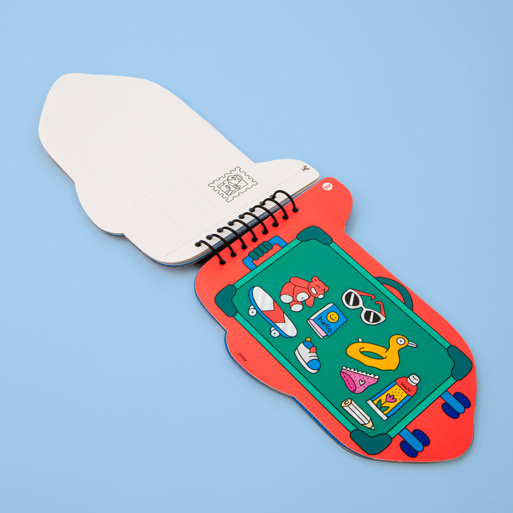 Omy Sticker Activity Book - Vroom
