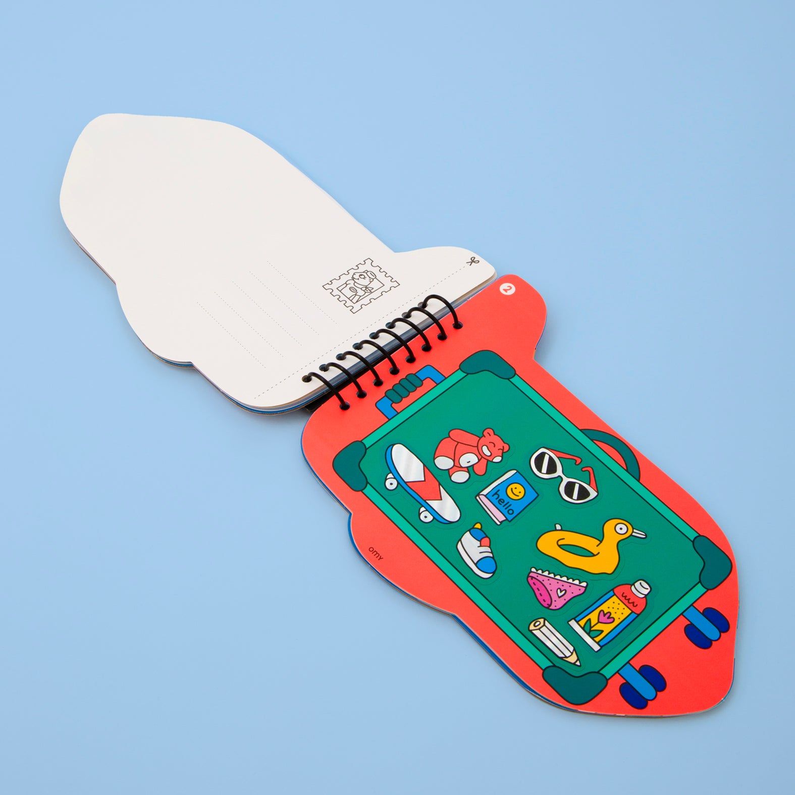 Omy Sticker Activity Book - Vroom