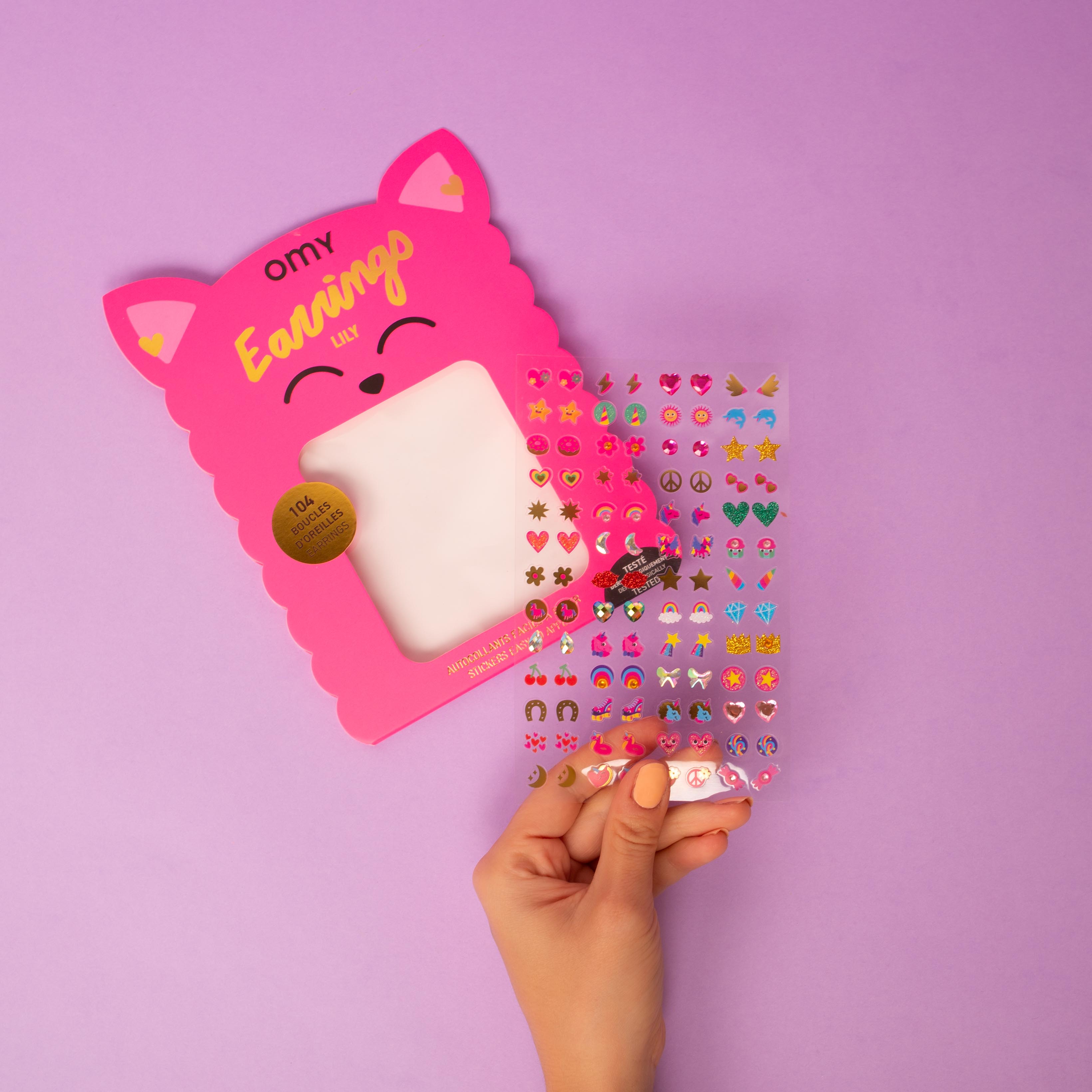 OMY Lily Earring Stickers
