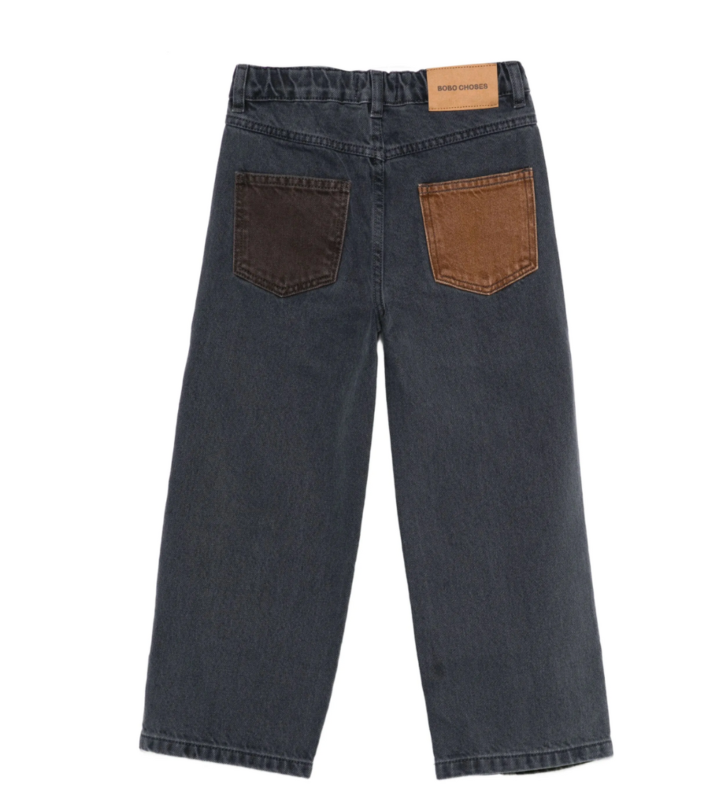 Bobo Choses - Color Block Denim Pants