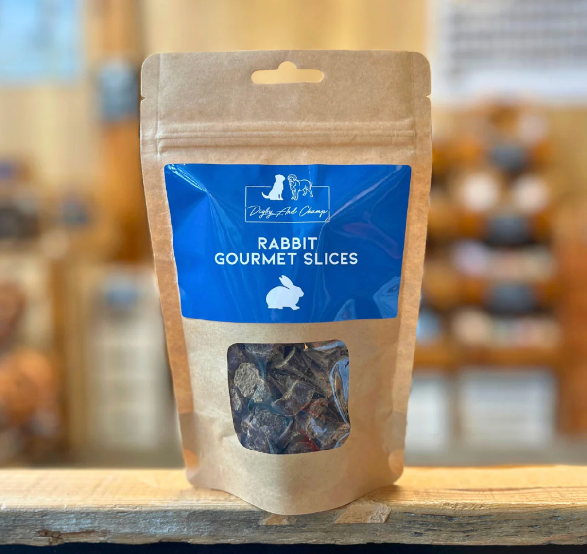 Digby and Champ Rabbit Gourmet Slices Natural Dog Treats