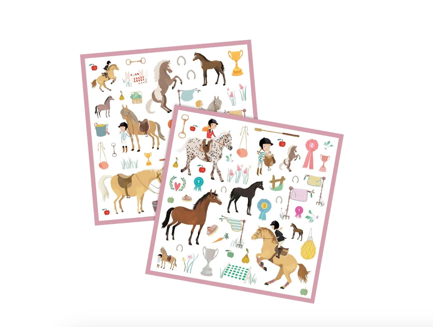 Djeco Horses Stickers