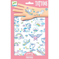 Djeco Unicorn Temporary Tattoos
