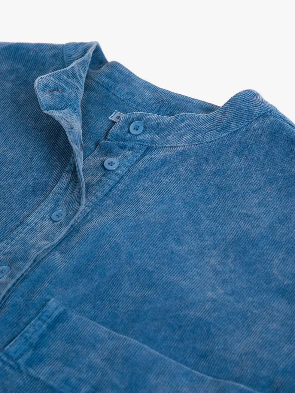 Bobo Choses Blue Corduroy Relaxed Dress