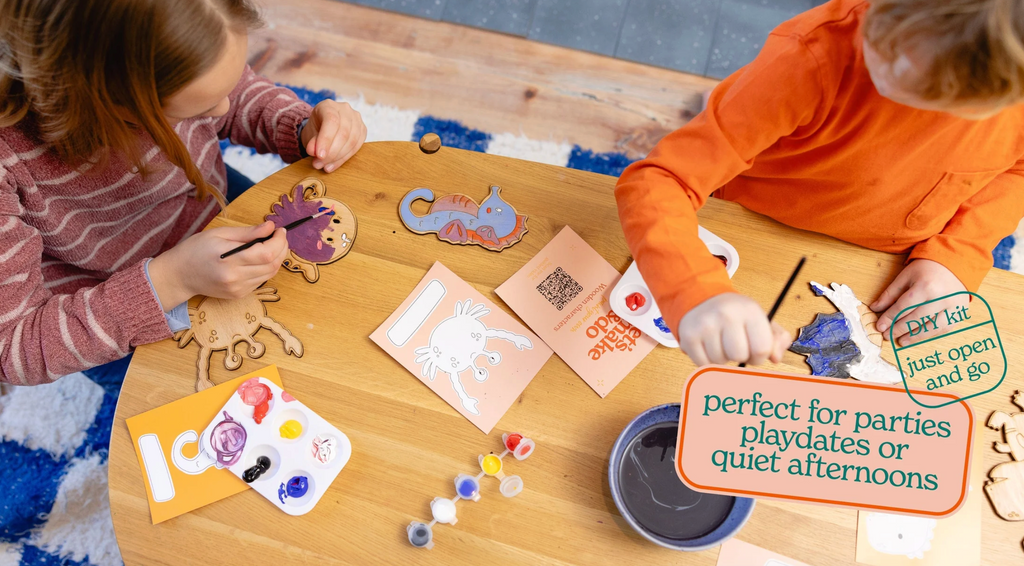Let's Make & Do Kids Paint Your Own Wooden Sea Kit