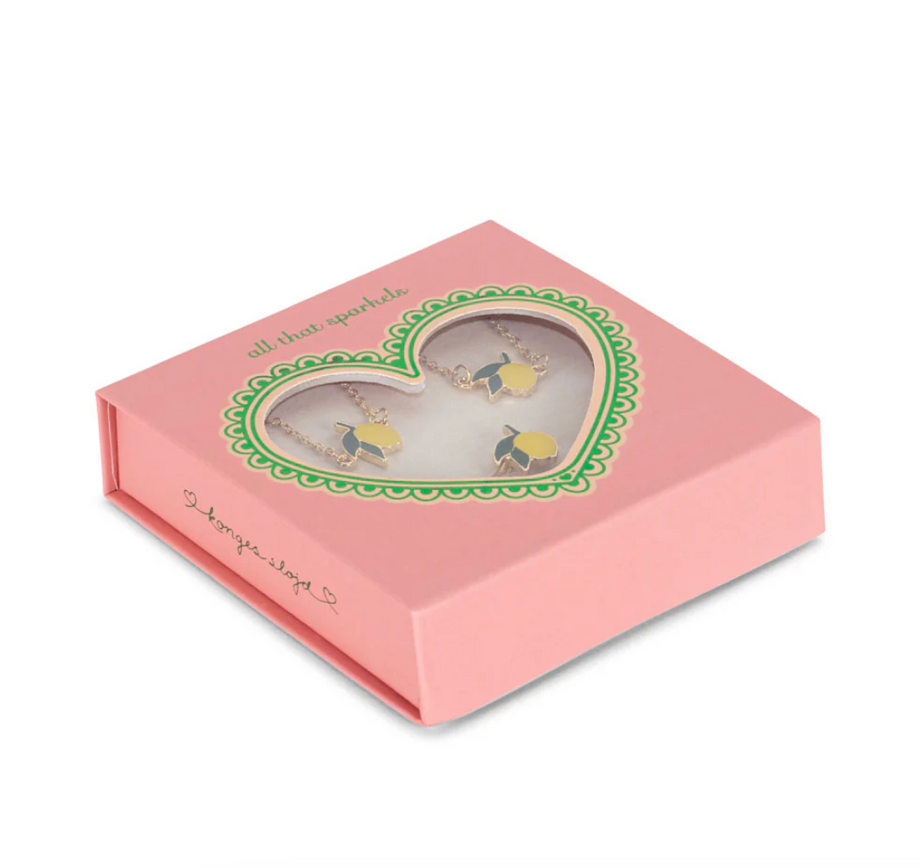 Konges Sløjd Jewellery Set - Lemon