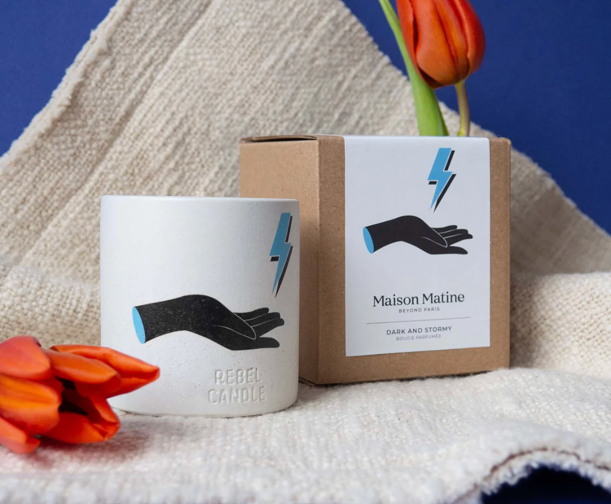 Maison Matine Candle - Dark and Stormy