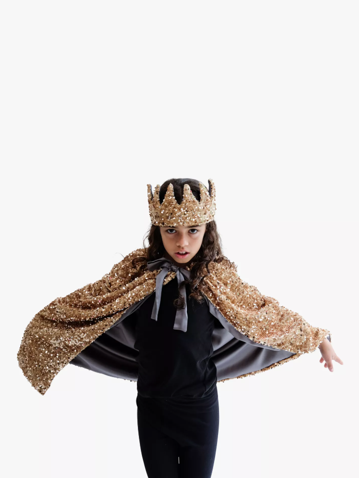 Mimi & Lula Sequin Cape Gold