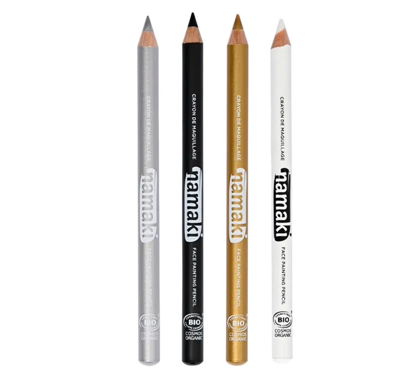 Namaki Face Painting Slim Pencils Set - Sparkle Colours