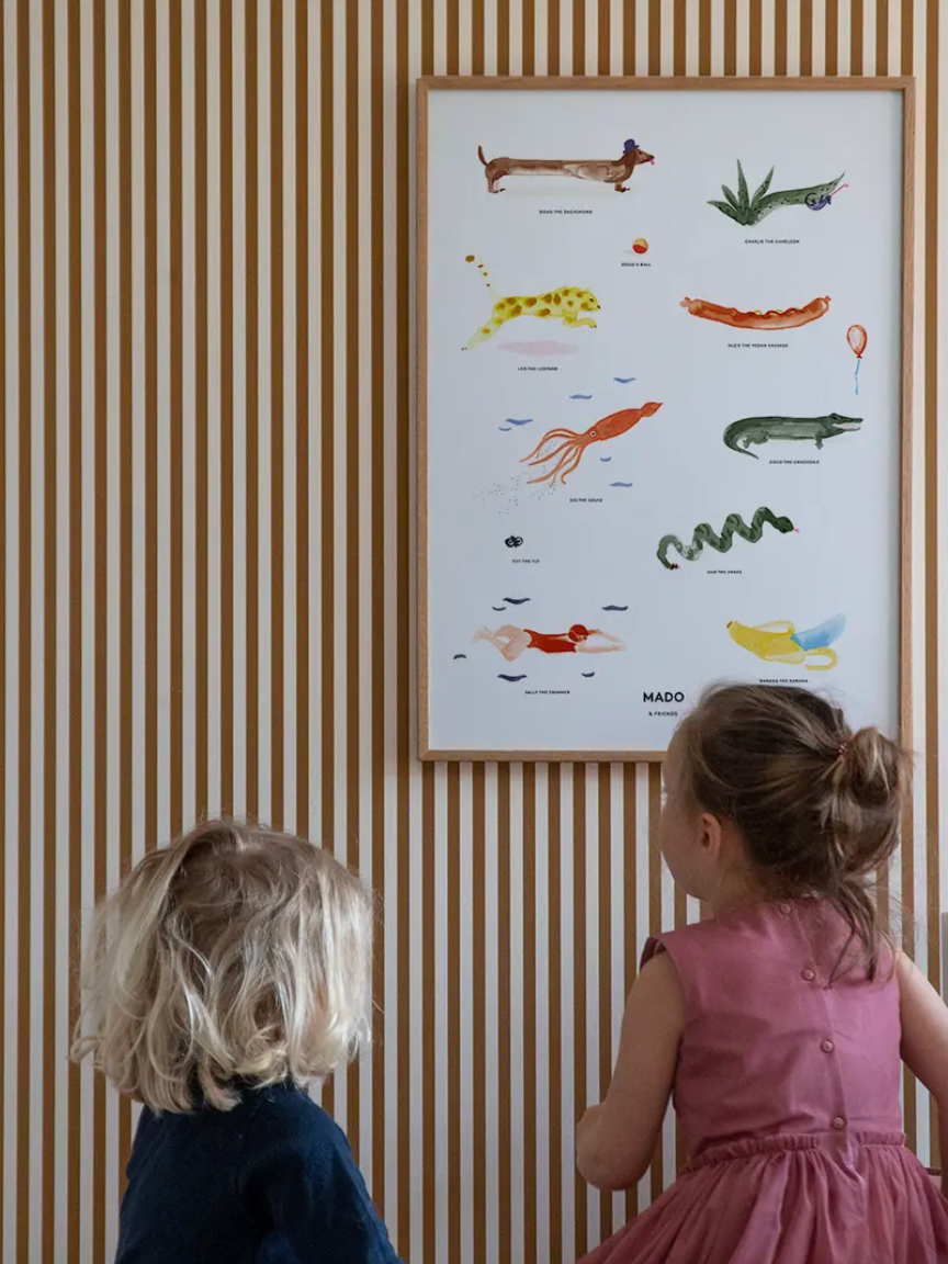 Paper collective - Mado and friends 50x70cm