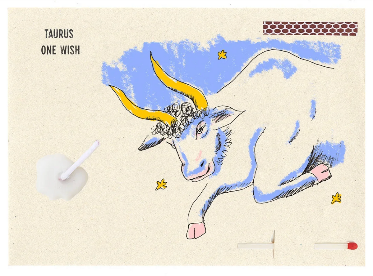 Taurus Wish Card