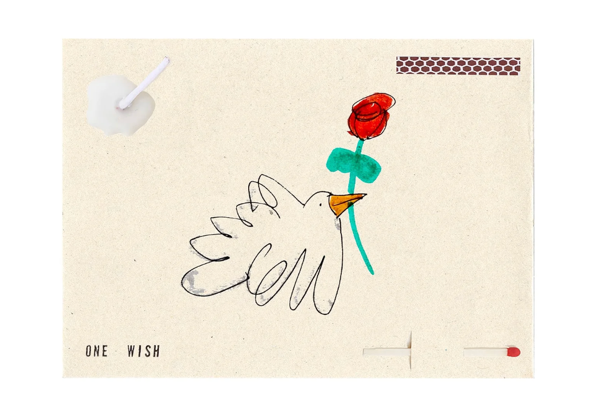 Love Bird Wish Card