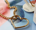 Lulu Copenhagen Heart Ring Gold Plated
