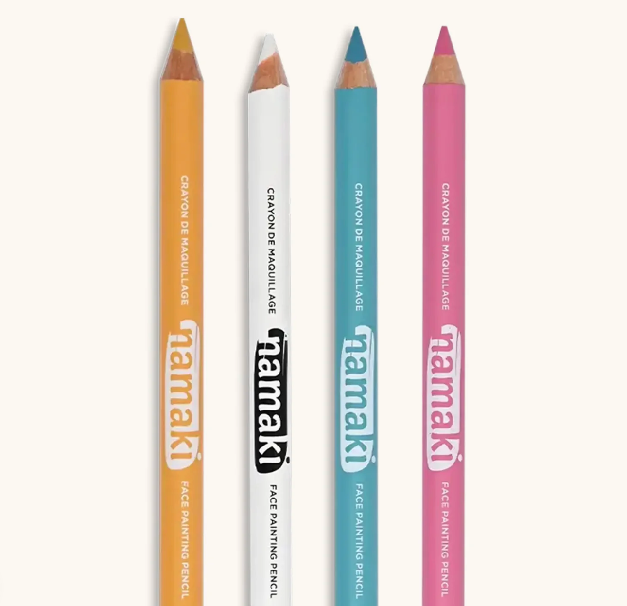 Namaki Face Painting Slim Pencils Set - Sparkle Colours