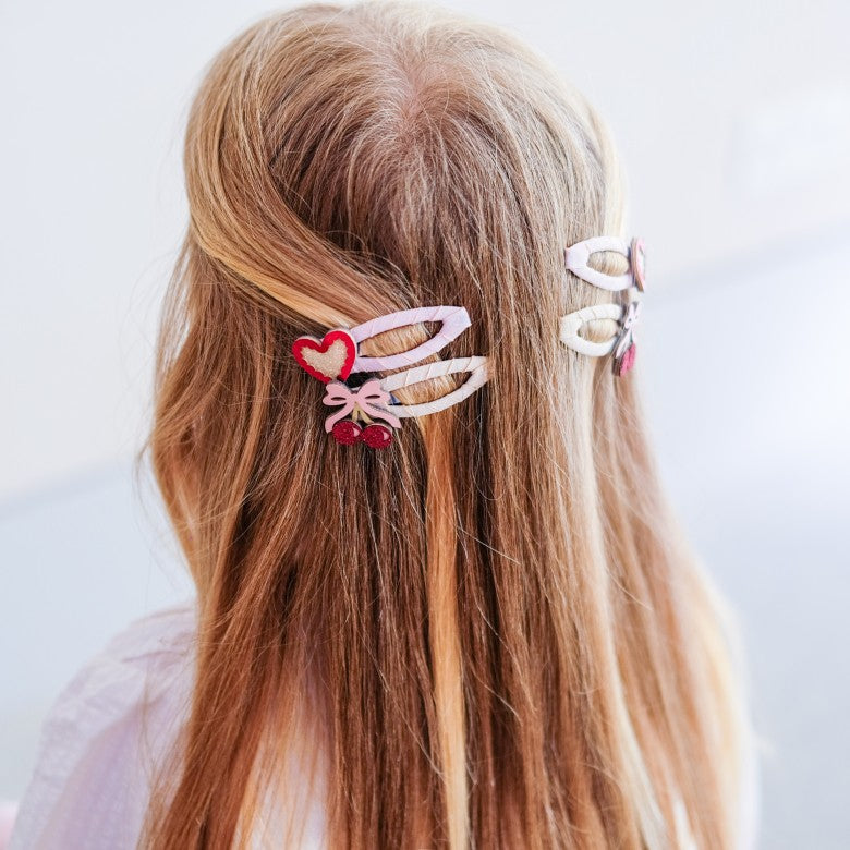 Mimi & Lula Fancy Cherries Hair Clips