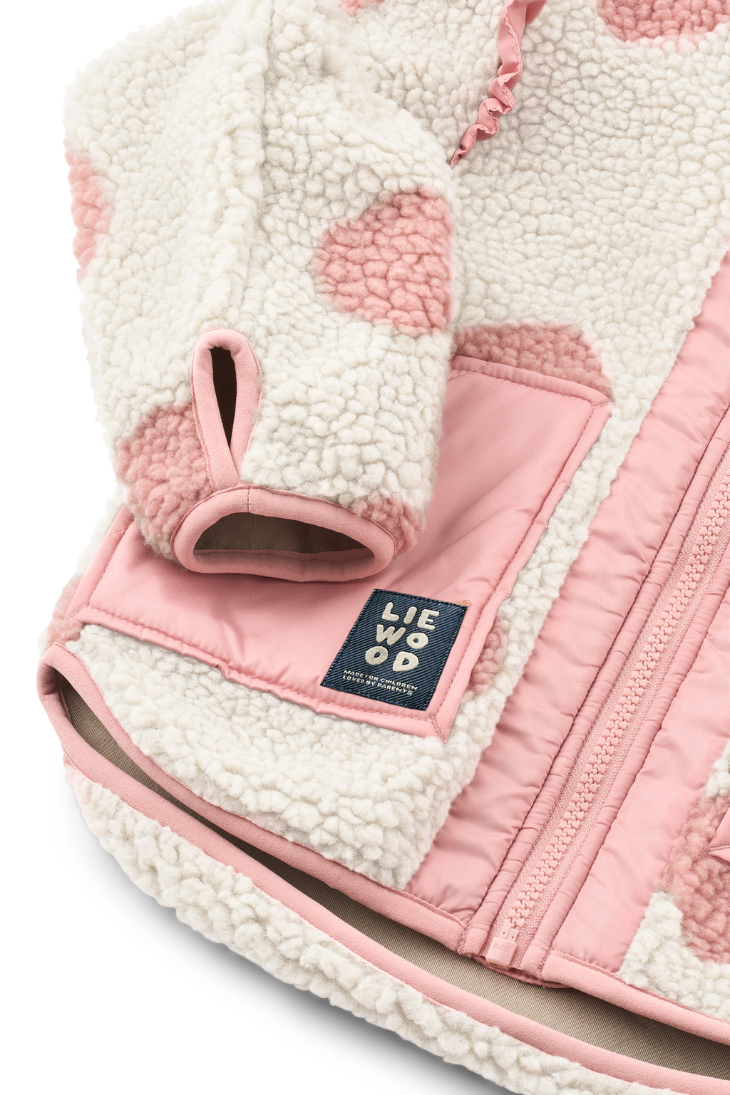 Liewood Noam Pile Jacket with Frill