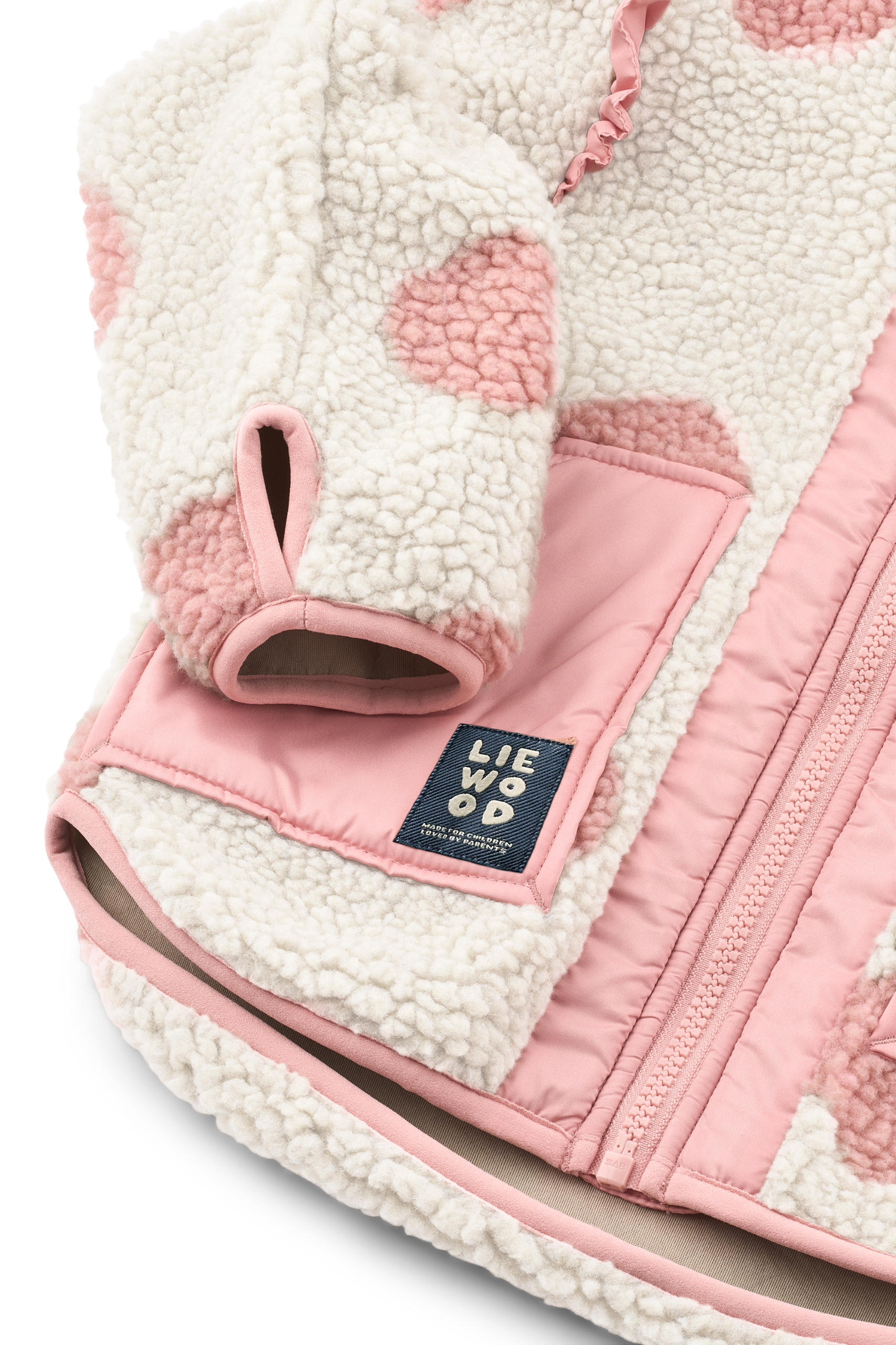 Liewood Noam Pile Jacket with Frill