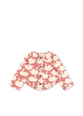 Konges Sløjd Magot Frill Jacket Swan Rose