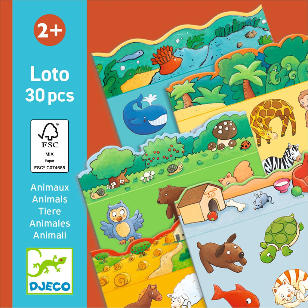Djeco Animals Lotto