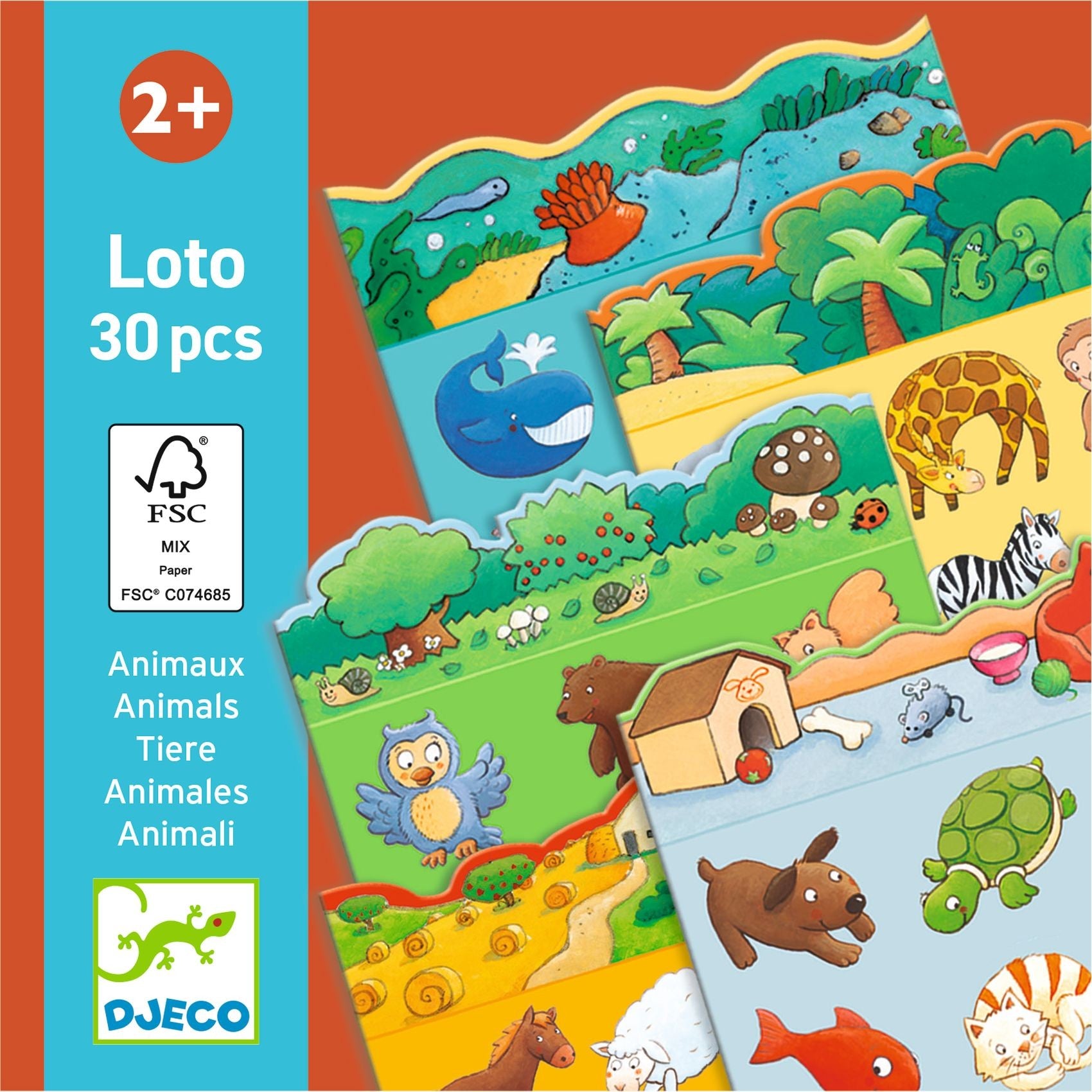 Djeco Animals Lotto