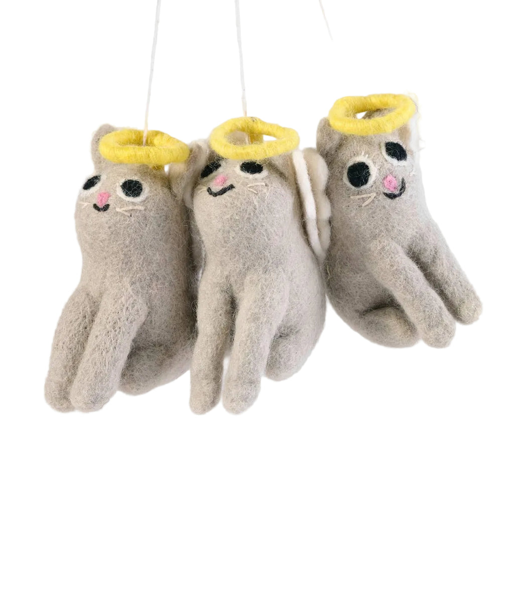 Gabby Cat Hanging Felt Ornament