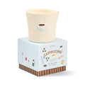 Paddywax Bistro 8oz/226g Cappuccino Ceramic Candle - Chocolate & Cherry