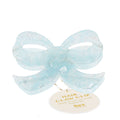 Hair claw clip - Blue Bow