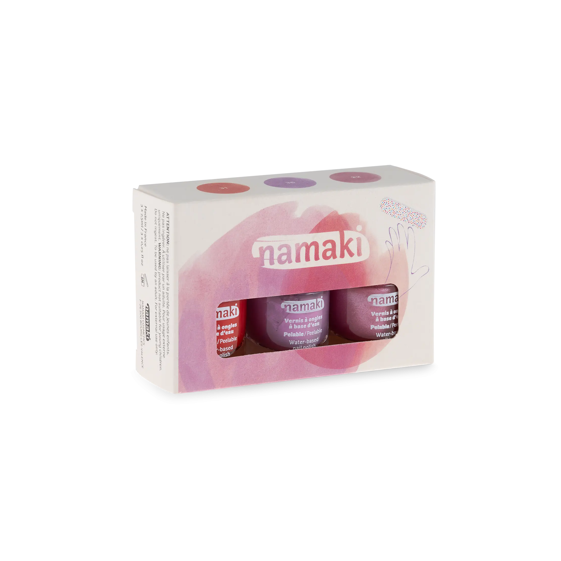 Namaki Nail Polishes - Set of 3 - Eternal Roses