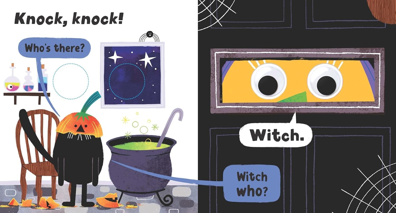 KNOCK KNOCK HAPPY HALLOWEEN (MAGIC CAT) (BOARD)