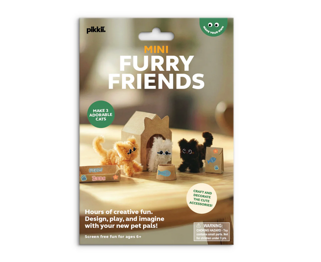 Pikkii. Mini Furry Friends Kit