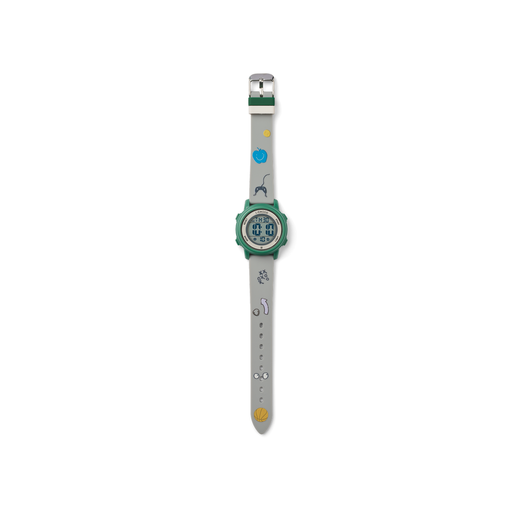Liewood Sussi Wrist Watch - Play / Dusty Peppermint