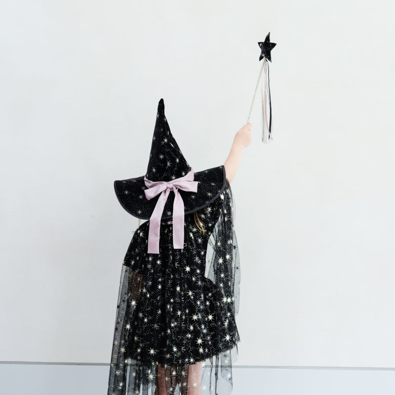 Mimi and Lula Agatha Tulle Witch Cape
