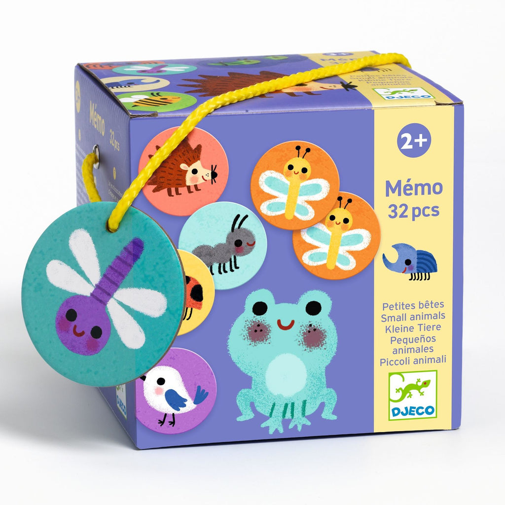 Djeco Memory Game With Small Animals Multi