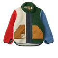 Liewood Noam Pile Jacket - Garden green multi mix