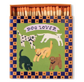 Paddywax Square Boxed Matches (125 pcs) - Dog Lover