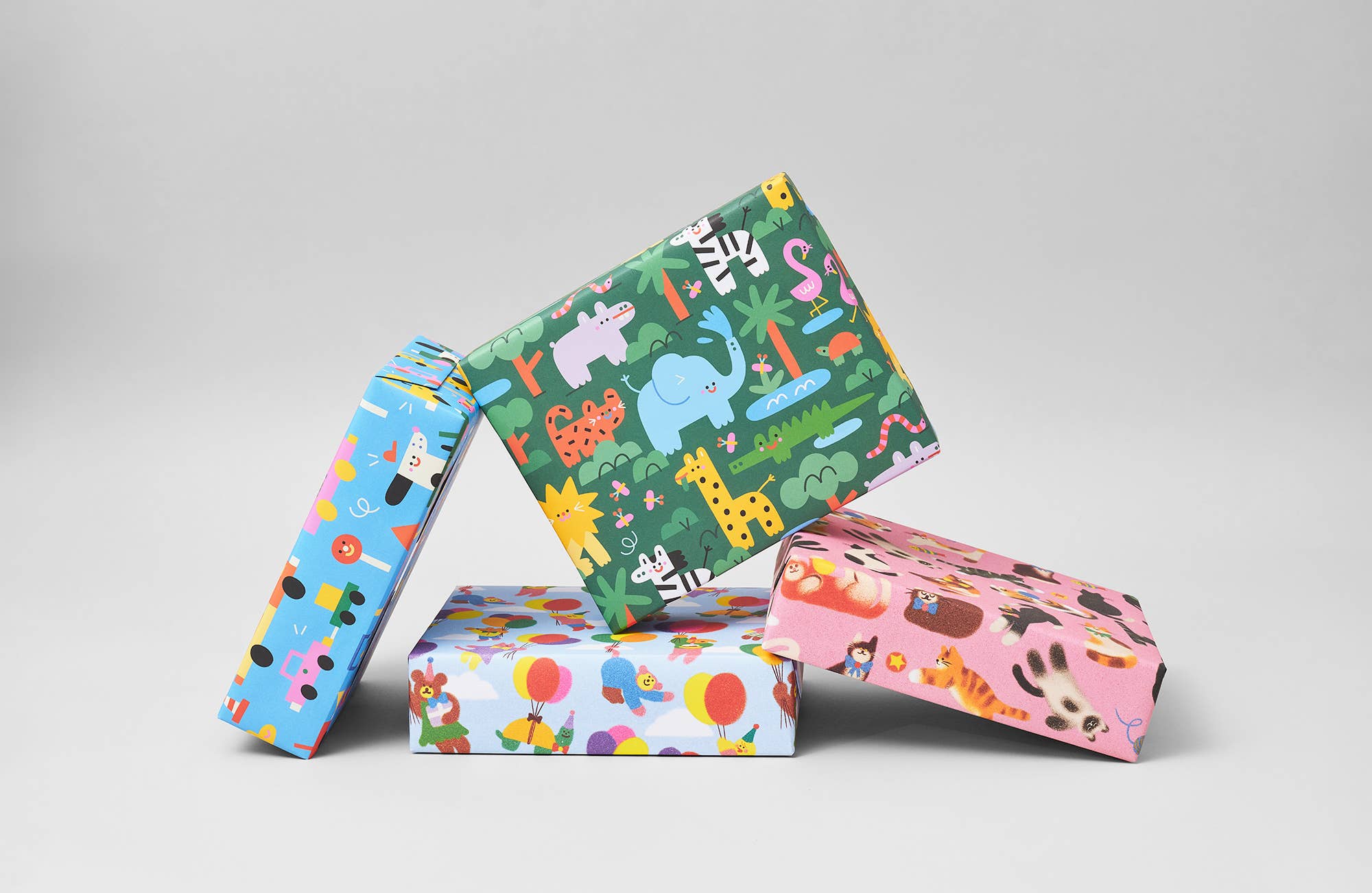 Cats Kids Gift Wrap
