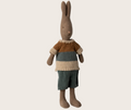 Maileg Rabbit, Size 2 - Brown - Shirt and shorts