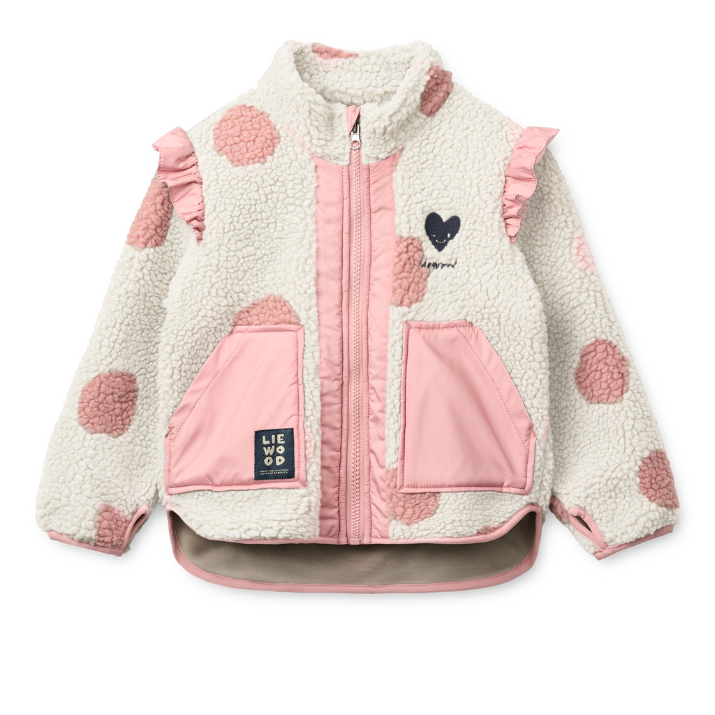 Liewood Noam Pile Jacket with Frill