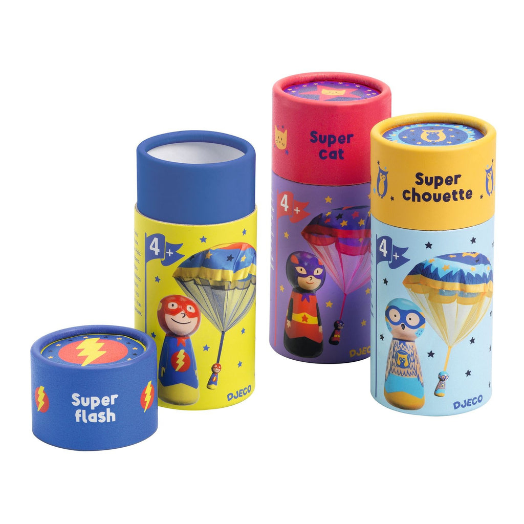 Djeco Parachute Flying Heroes