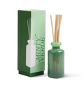Paddywax Glass Diffuser Dark Green and Bright Green - Minty Verde