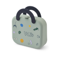 Liewood Elara Foldable Lunchbox - Play / Dusty Peppermint