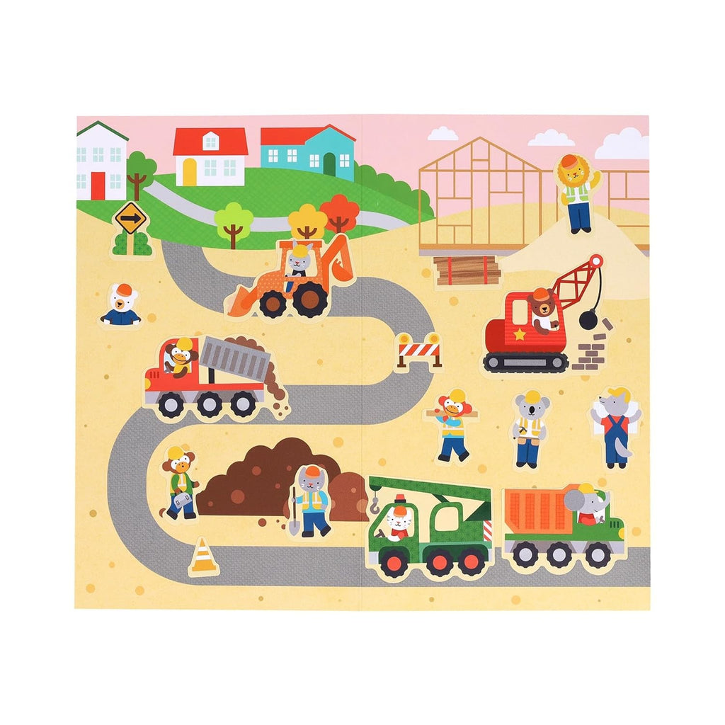 MINI STICKER SET: LITTLE BUILDERS