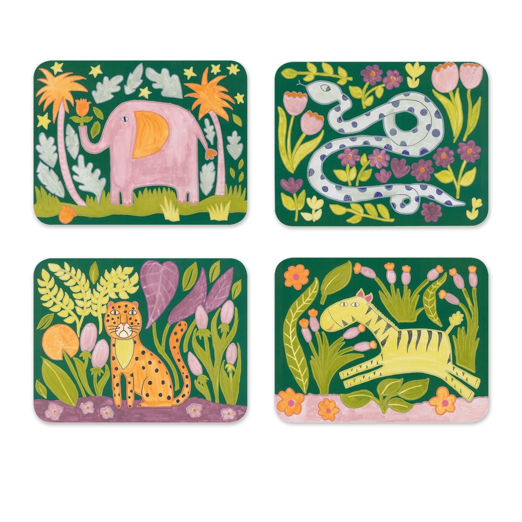 Djeco Painting Craft Set - Wild Ones