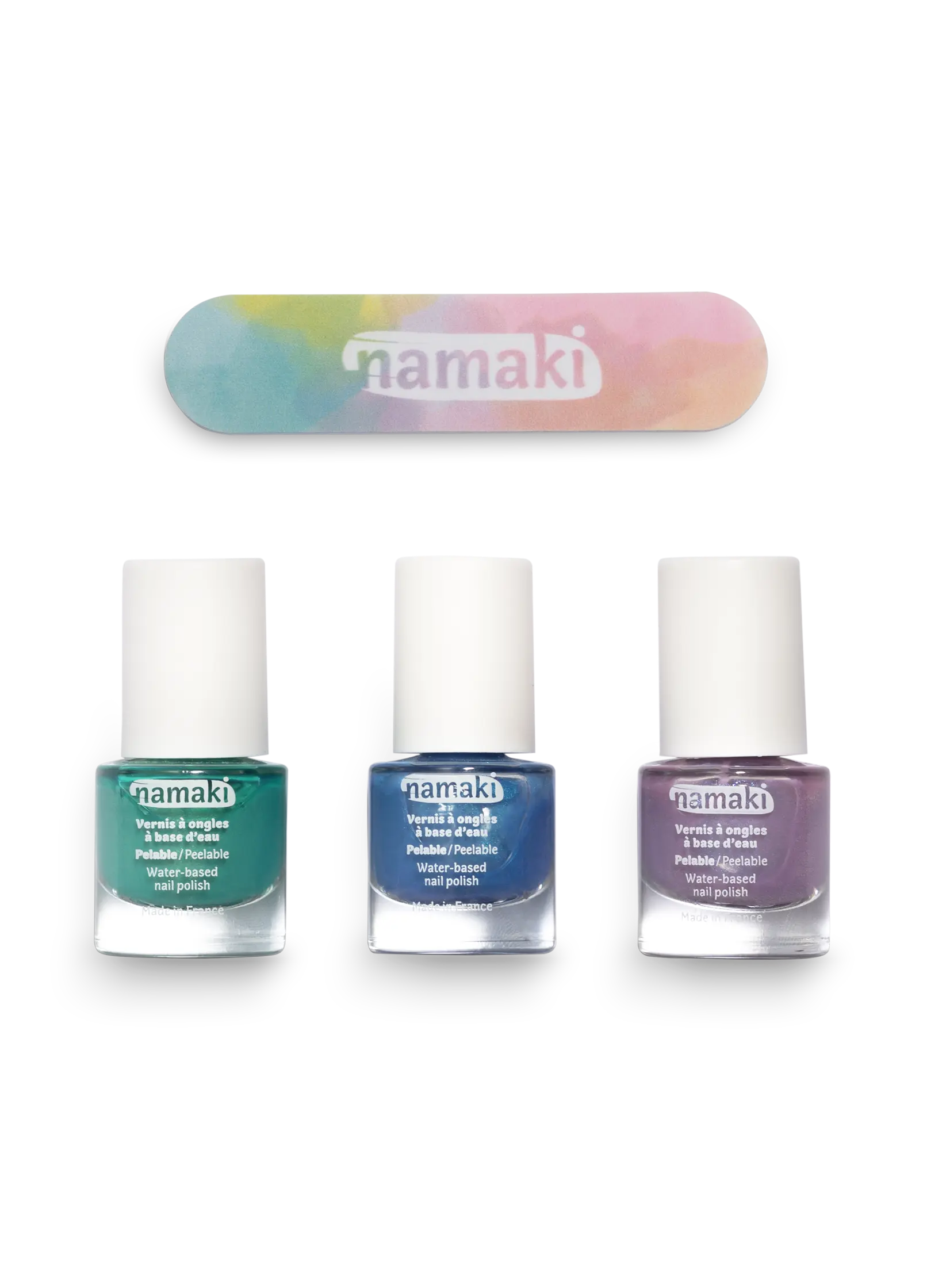 Namaki Nail Polishes - Set of 3 - Aurora Borealis