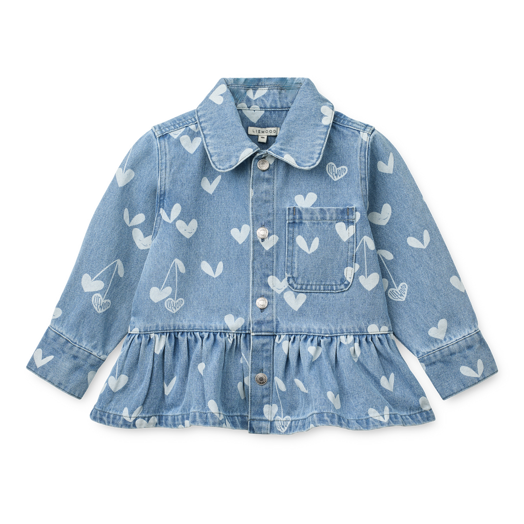 Liewood Kenza Printed Denim Overshirt