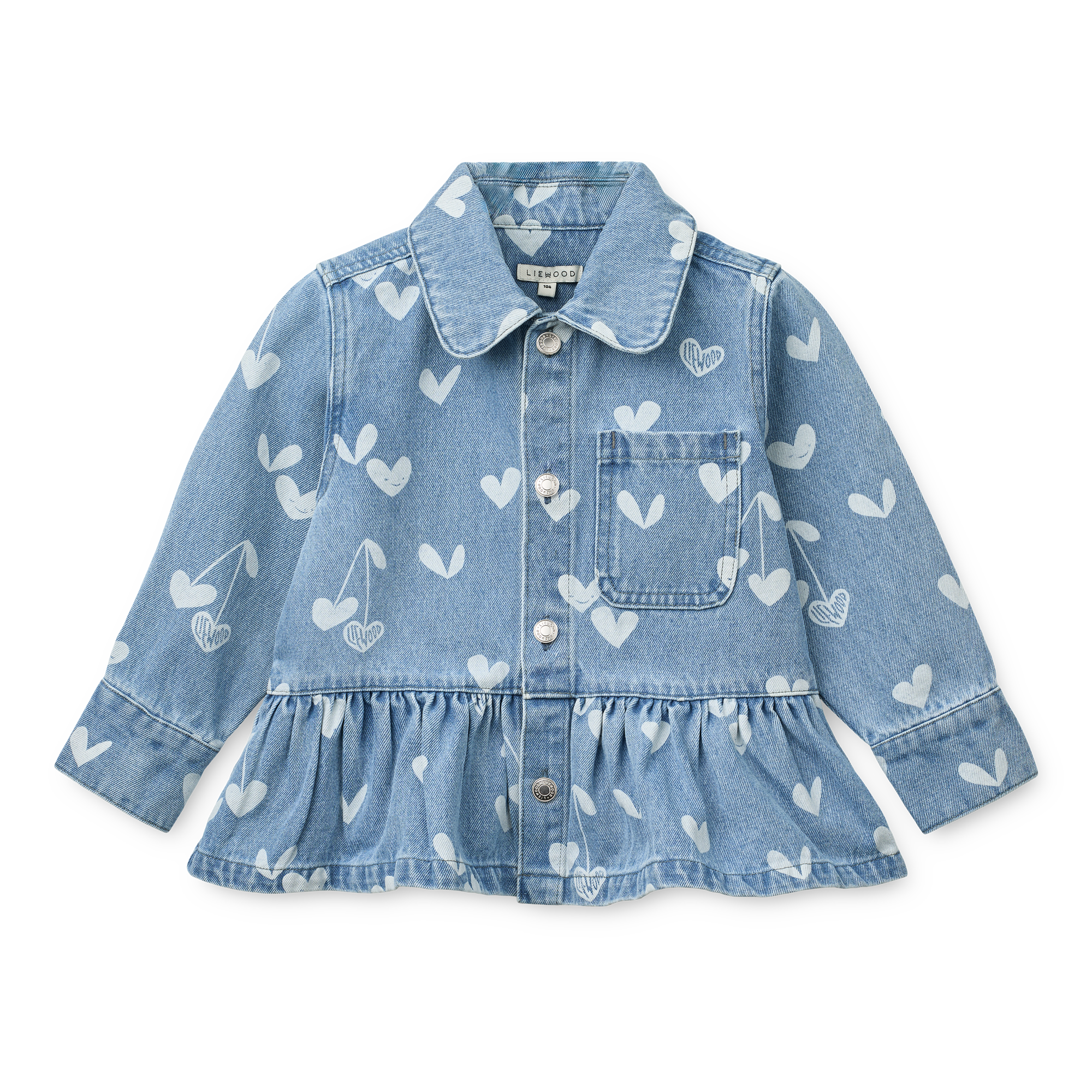 Liewood Kenza Printed Denim Overshirt