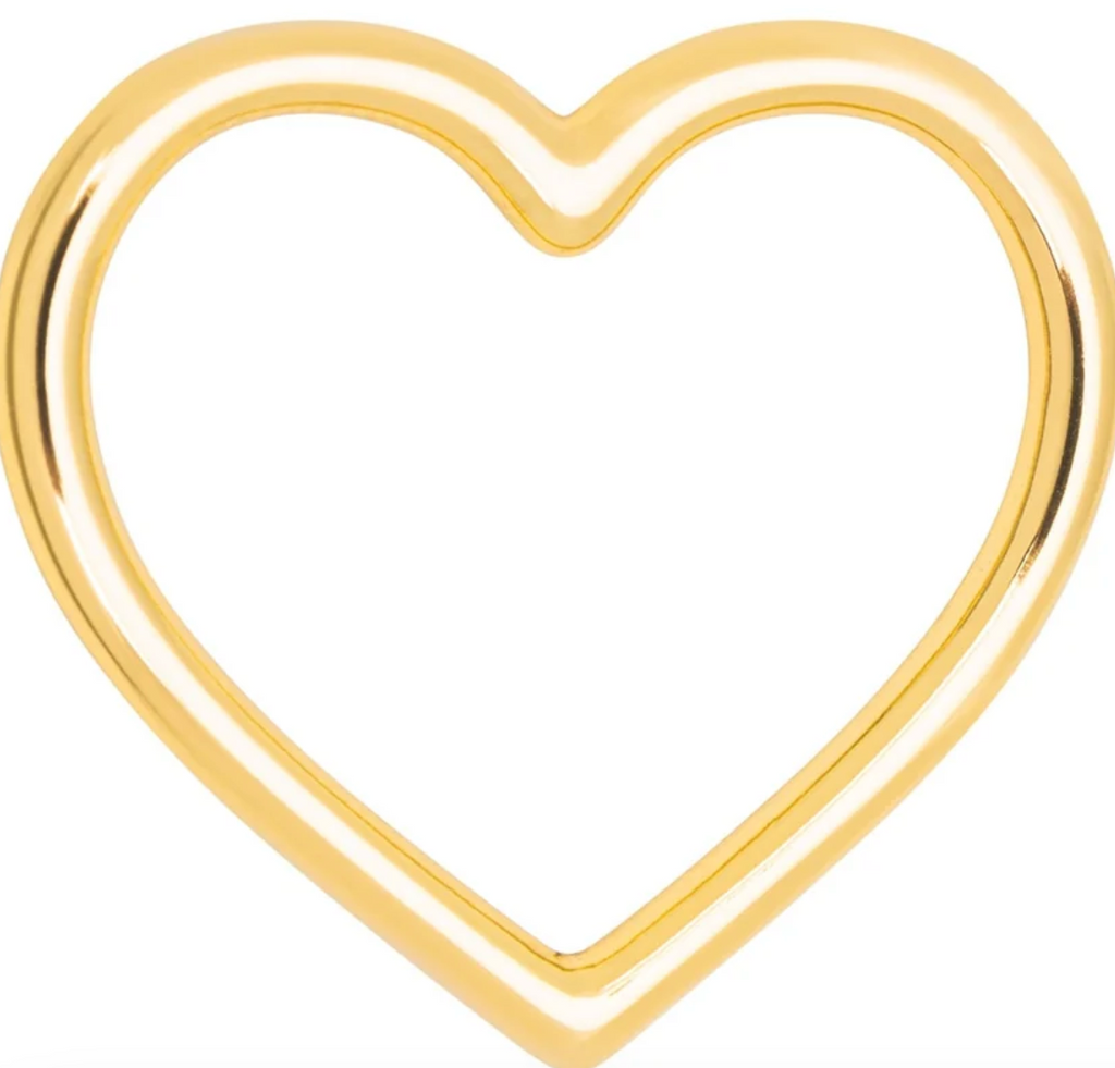 Lulu Copenhagen Heart Ring Gold Plated